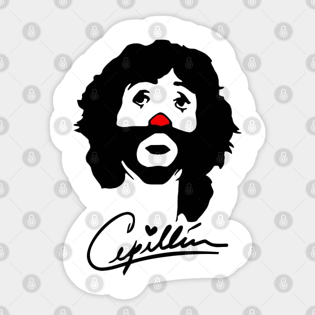 RIP Cepillin Clown Sticker by springins